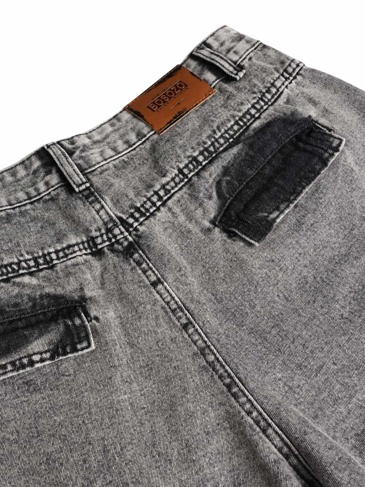 1984 Washed Multi-pocket Cargo Jeans