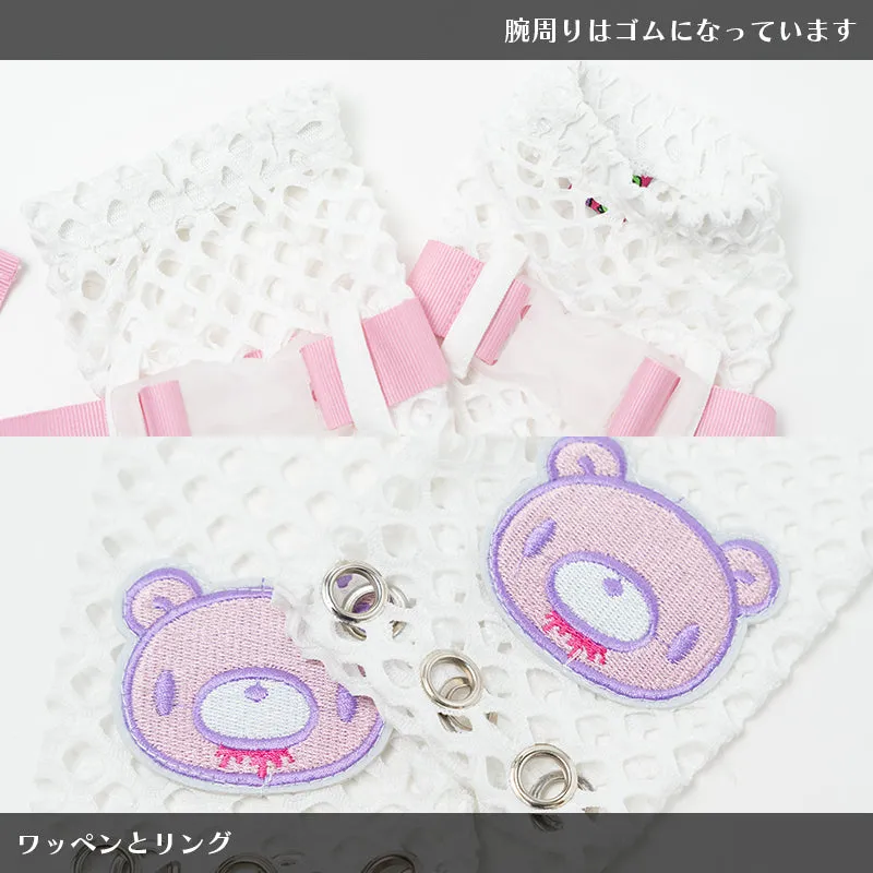 ACDC RAG & Gloomy Bear pastel mesh arm covers