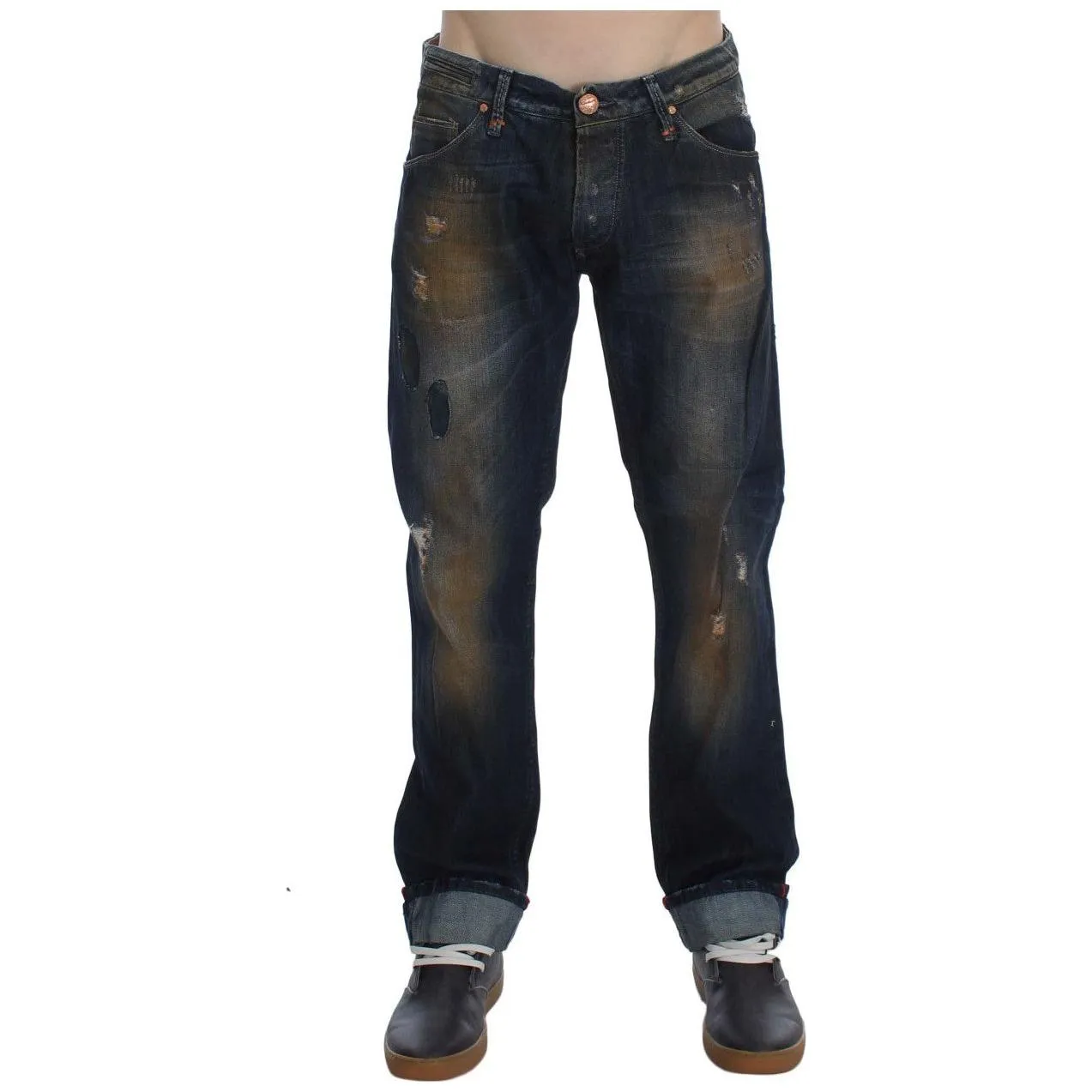 Acht Elegant Straight Fit Men's Denim Jeans