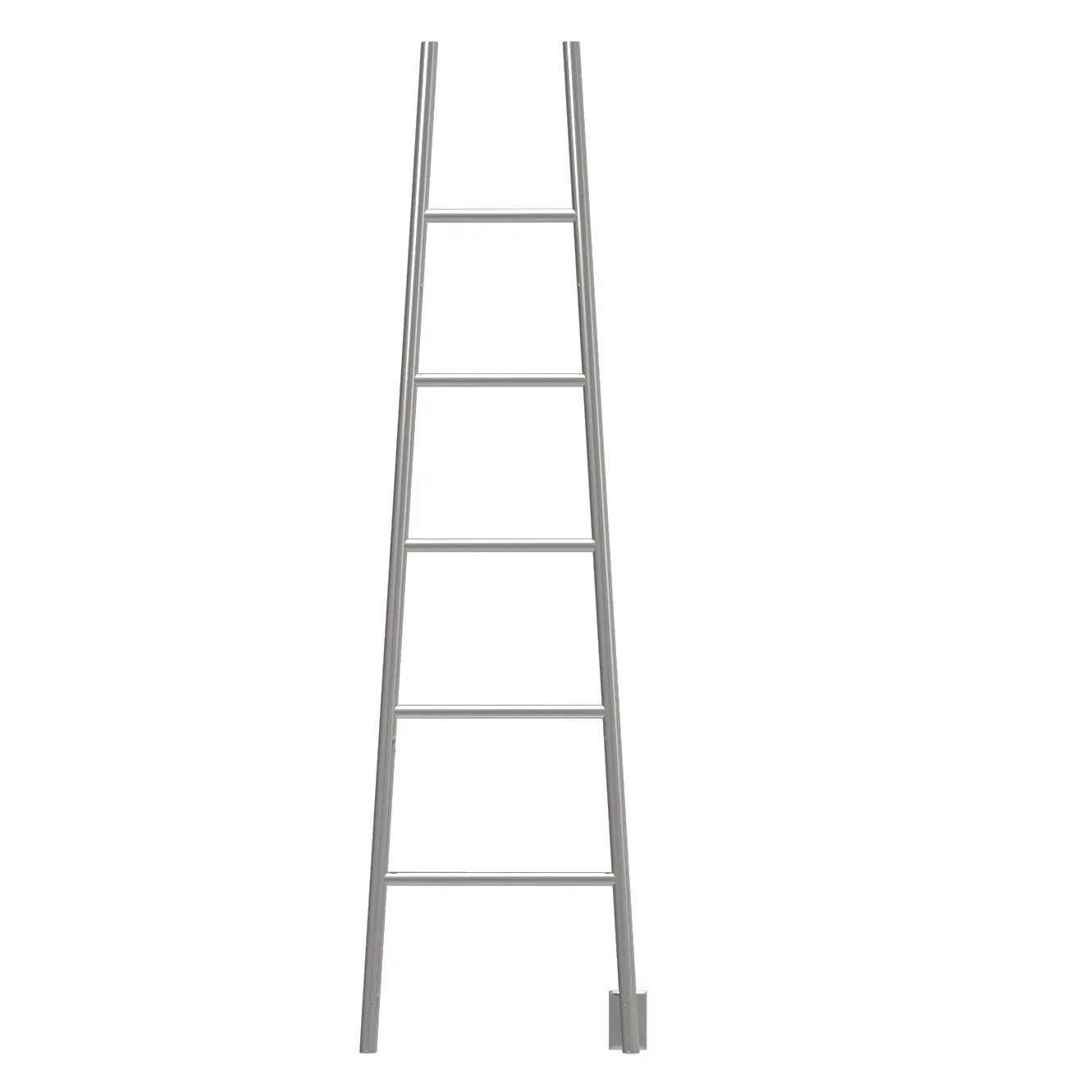 Amba ASP Jeeves Model A Ladder 5 Bar Hardwired Drying Rack in Polished