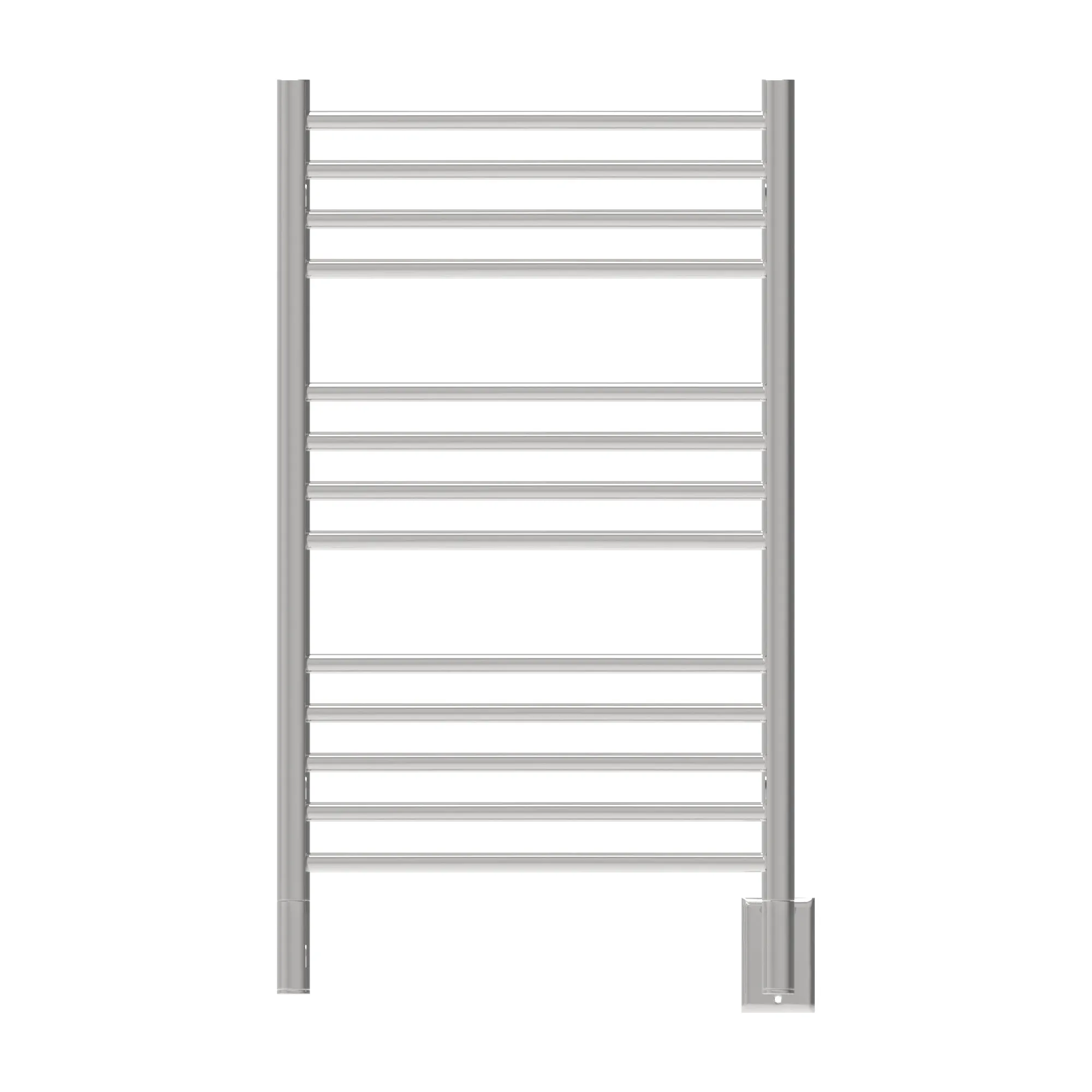 Amba CSP Jeeves Model C Straight 13 Bar Hardwired Towel Warmer in Polished