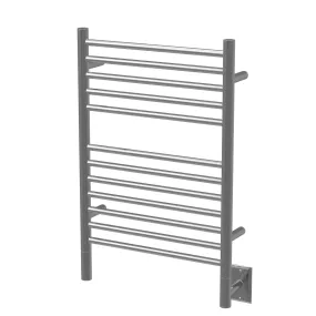 Amba ESB Jeeves Model E Straight 12 Bar Hardwired Towel Warmer in Brushed