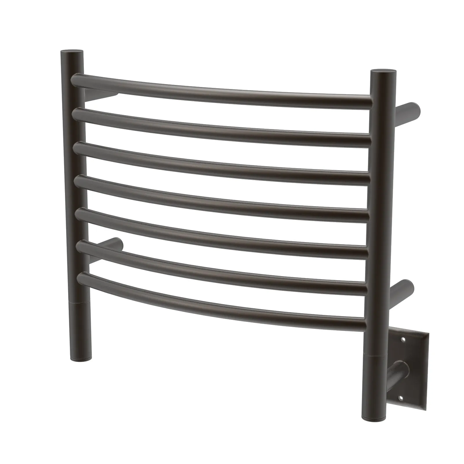 Amba HCO Jeeves Model H Curved 7 Bar Hardwired Towel Warmer in Oil Rubbed Bronze