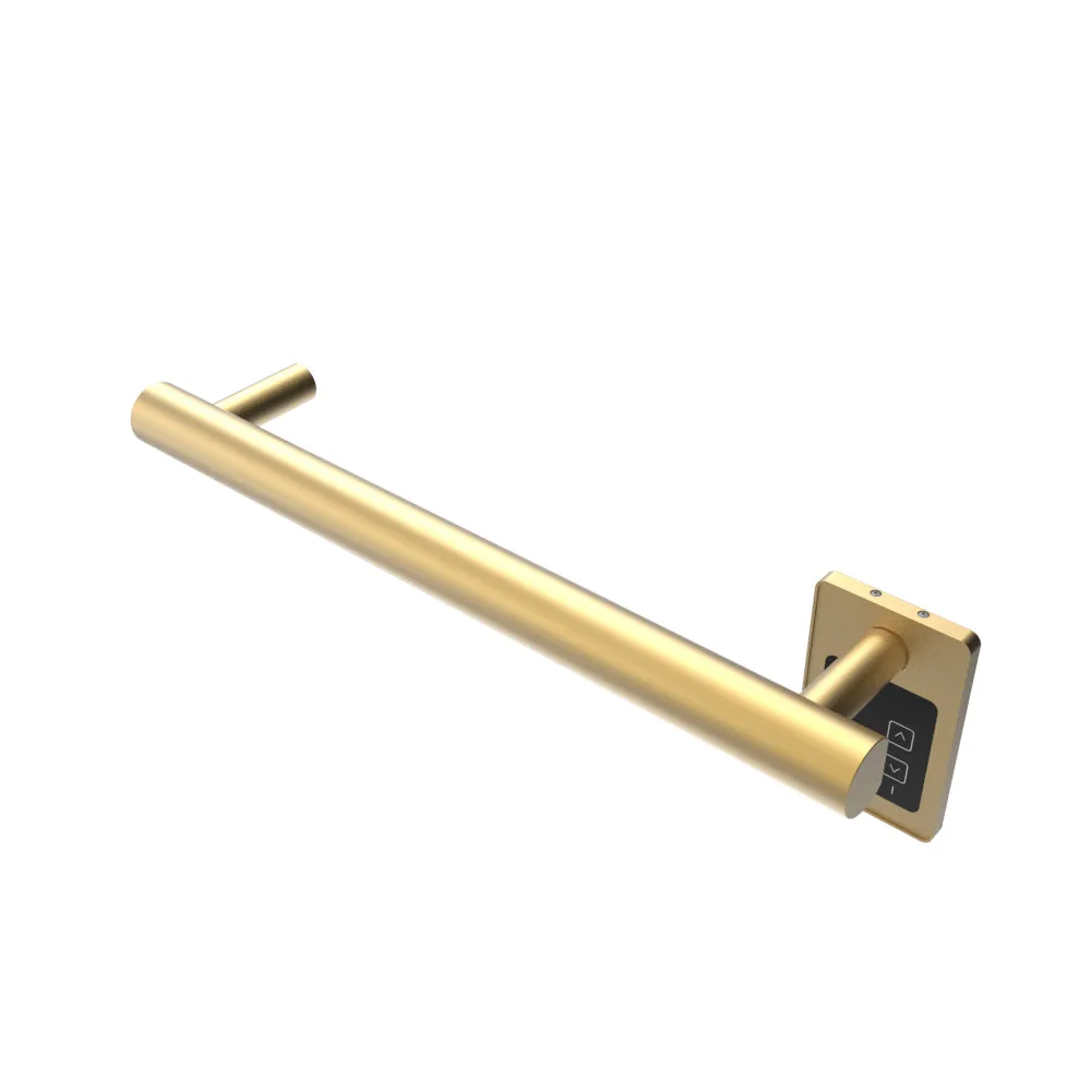 Amba i20RO.SB Modello I Round 20" Hardwired Single Bar in Satin Brass