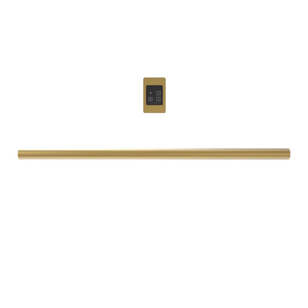 Amba i40RO.SB Modello I Round 40" Hardwired Single Bar in Satin Brass