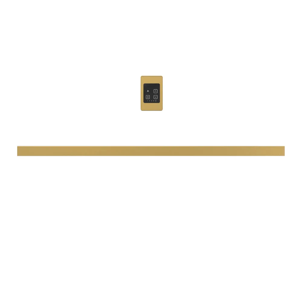 Amba i40SQ.SB Modello I Square 40" Hardwired Single Bar in Satin Brass