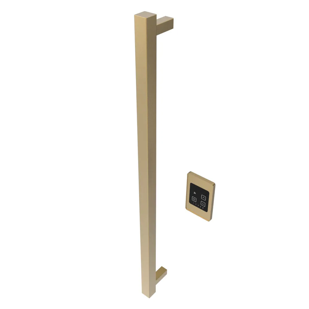 Amba i40SQ.SB Modello I Square 40" Hardwired Single Bar in Satin Brass