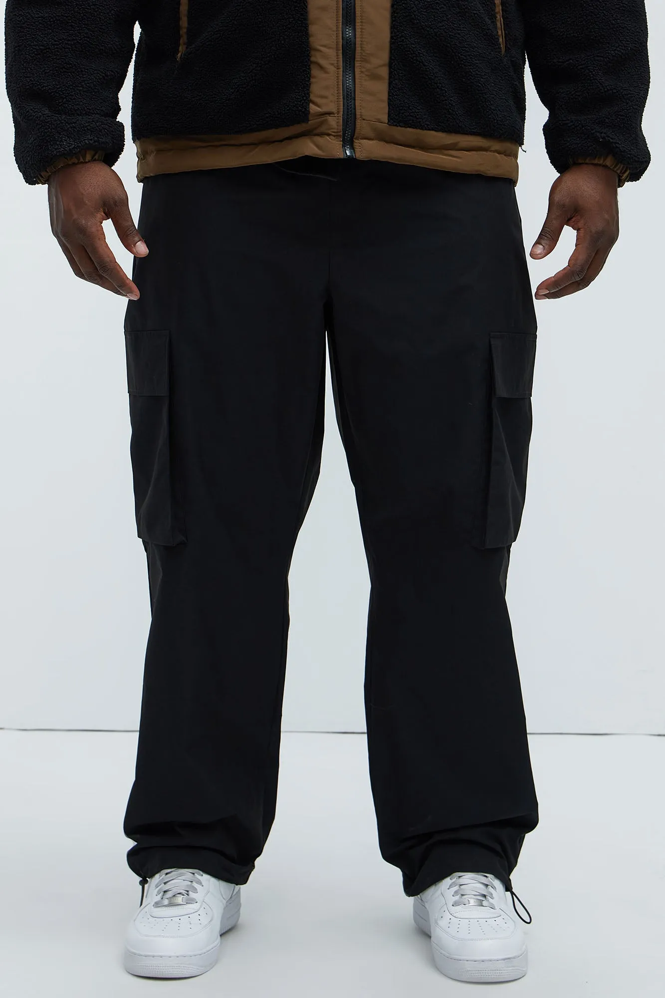 Ansel Tech Cargo Jogger - Black