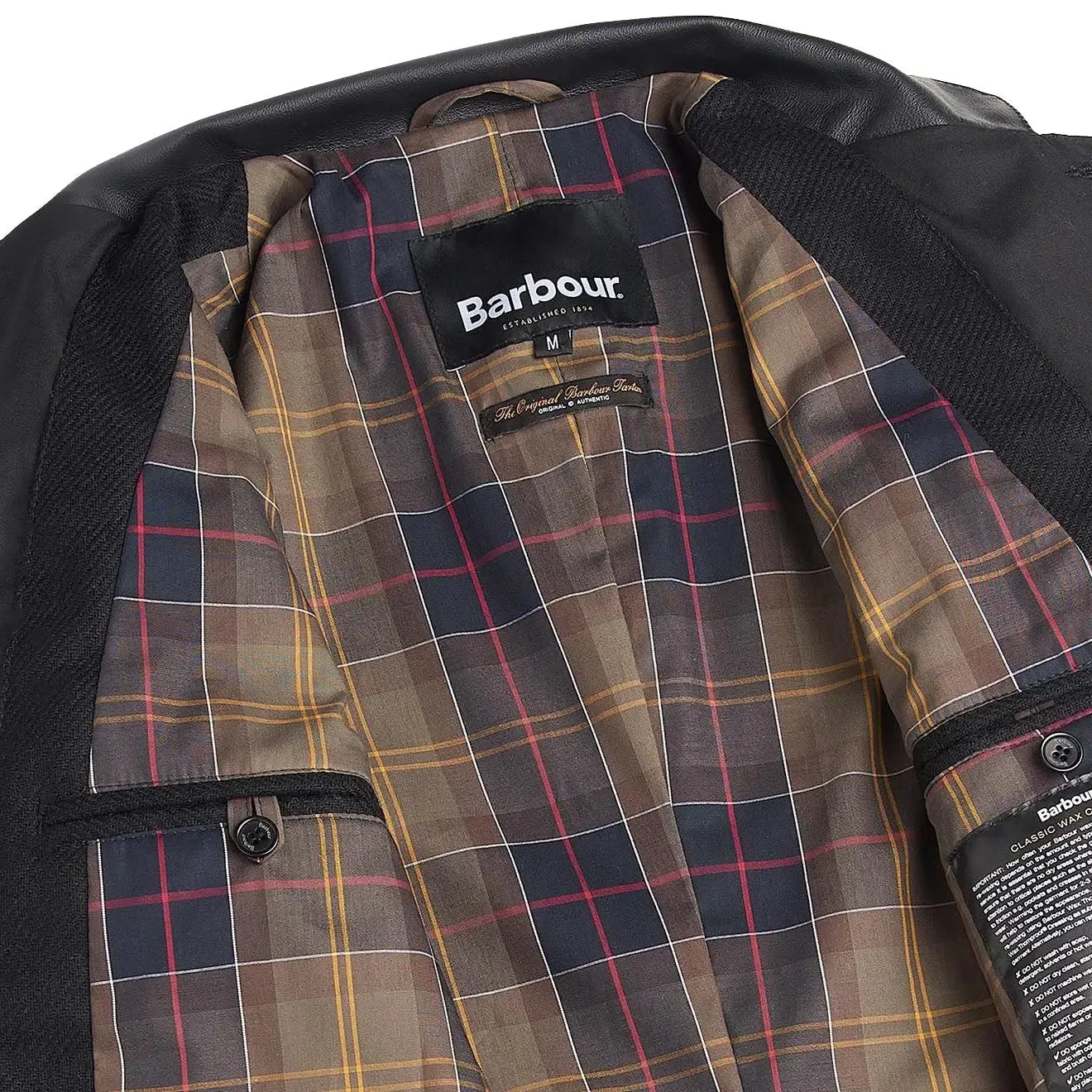 Barbour Beacon Sports Wax Jacket Black