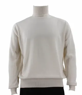 Bassiri L/S Turtleneck Ivory Sweater 631