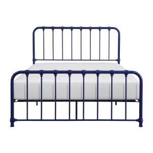 Bethany Blue Collection Queen Platform Bed