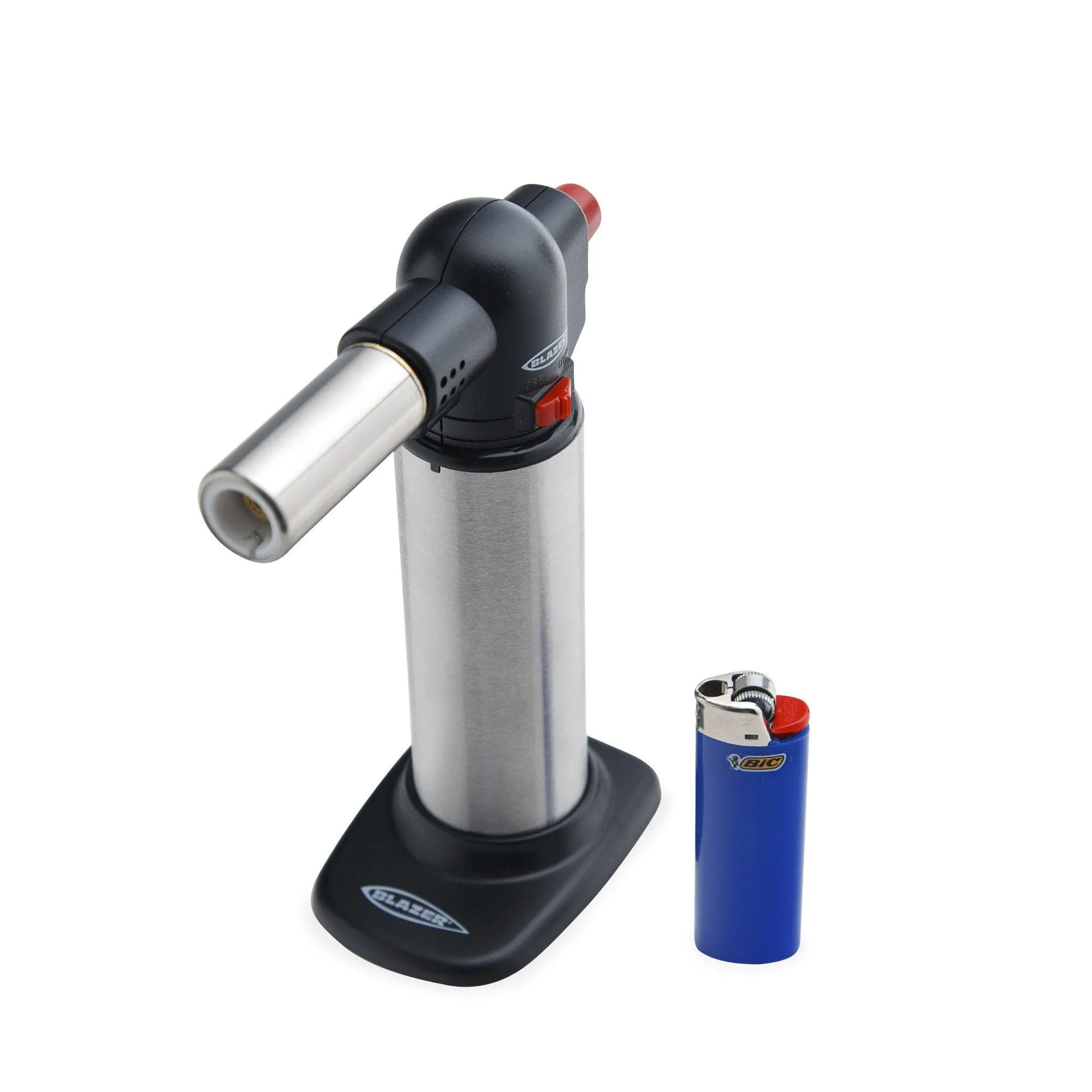 Blazer Big Buddy Butane Torch - Stainless Steel