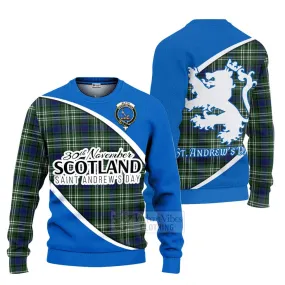 Blyth Family Crest Tartan Ugly Sweater Celebrate Saint Andrew's Day in Style