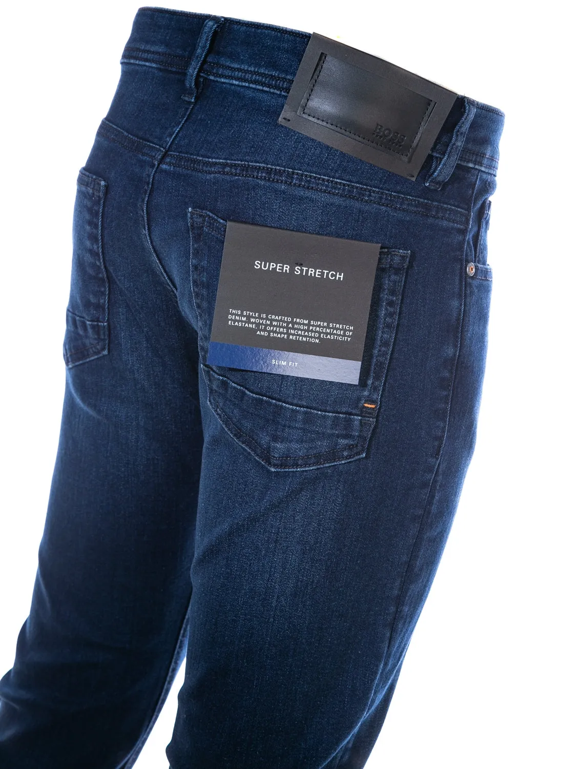 BOSS Delaware Jean in Dark Blue Wash