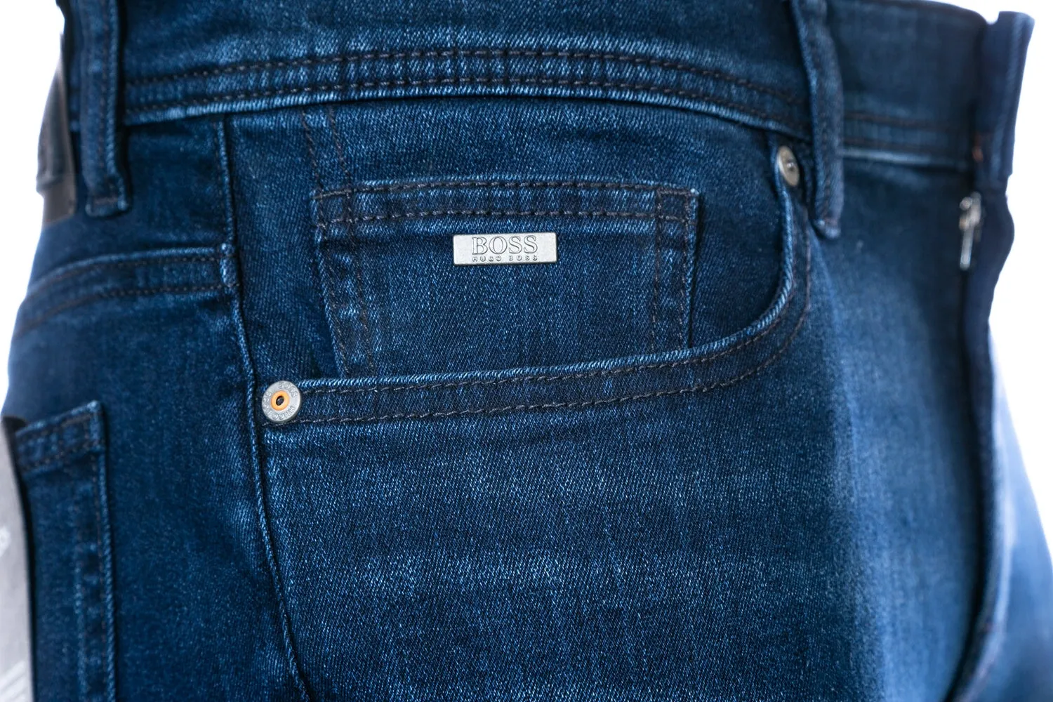 BOSS Delaware Jean in Dark Blue Wash