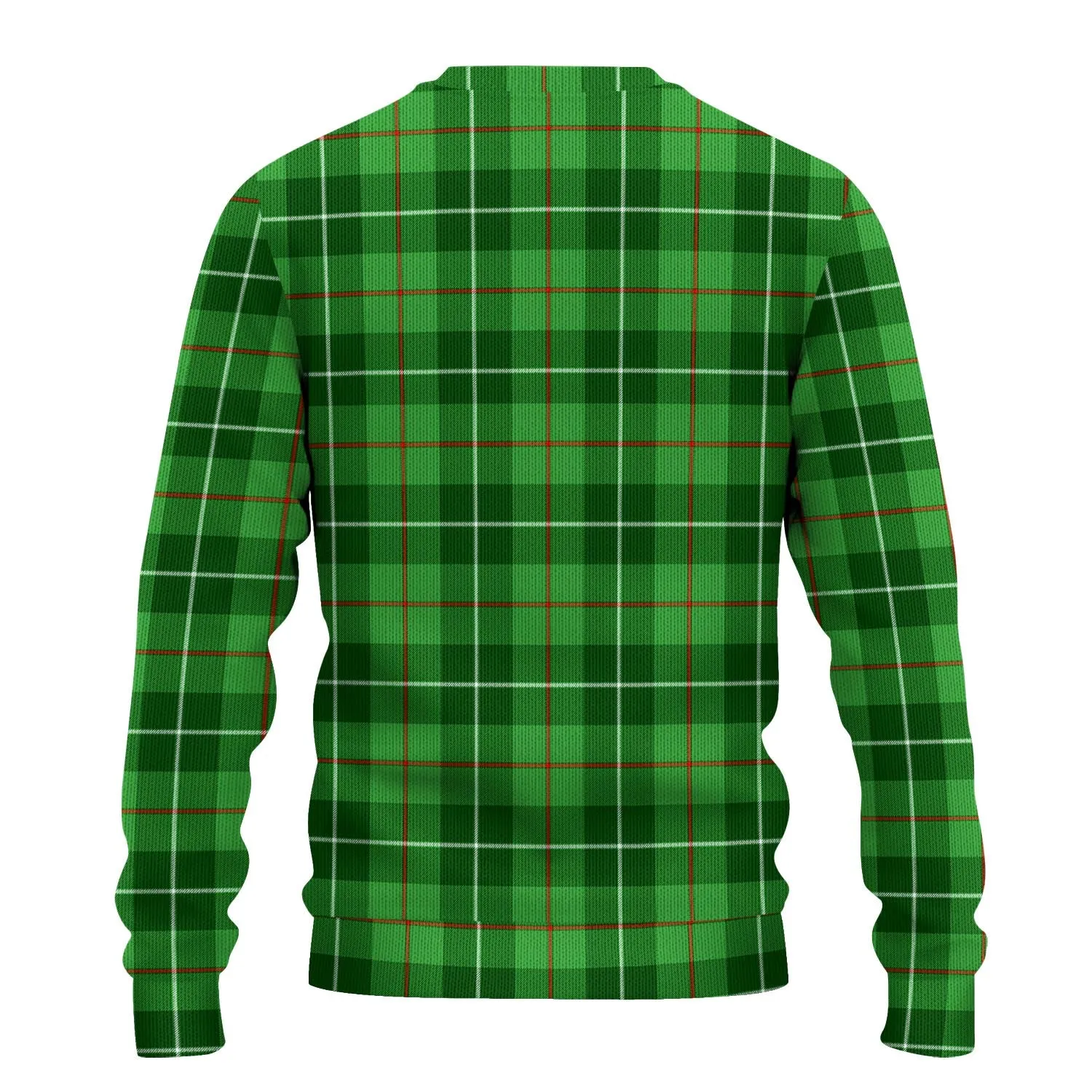 Boyle Tartan Ugly Sweater with Family Crest