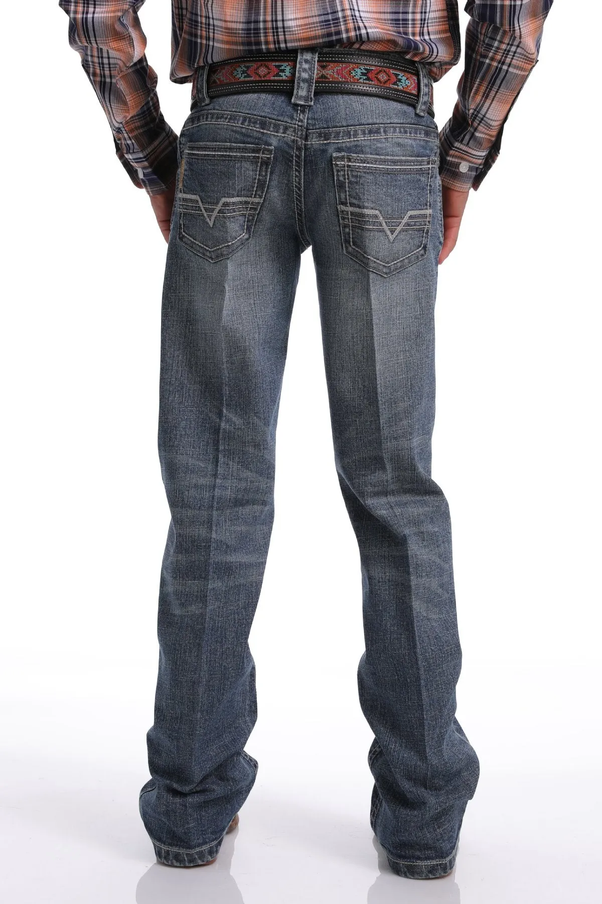 Boy's Cinch Slim Fit Indigo Boot Cut Jean