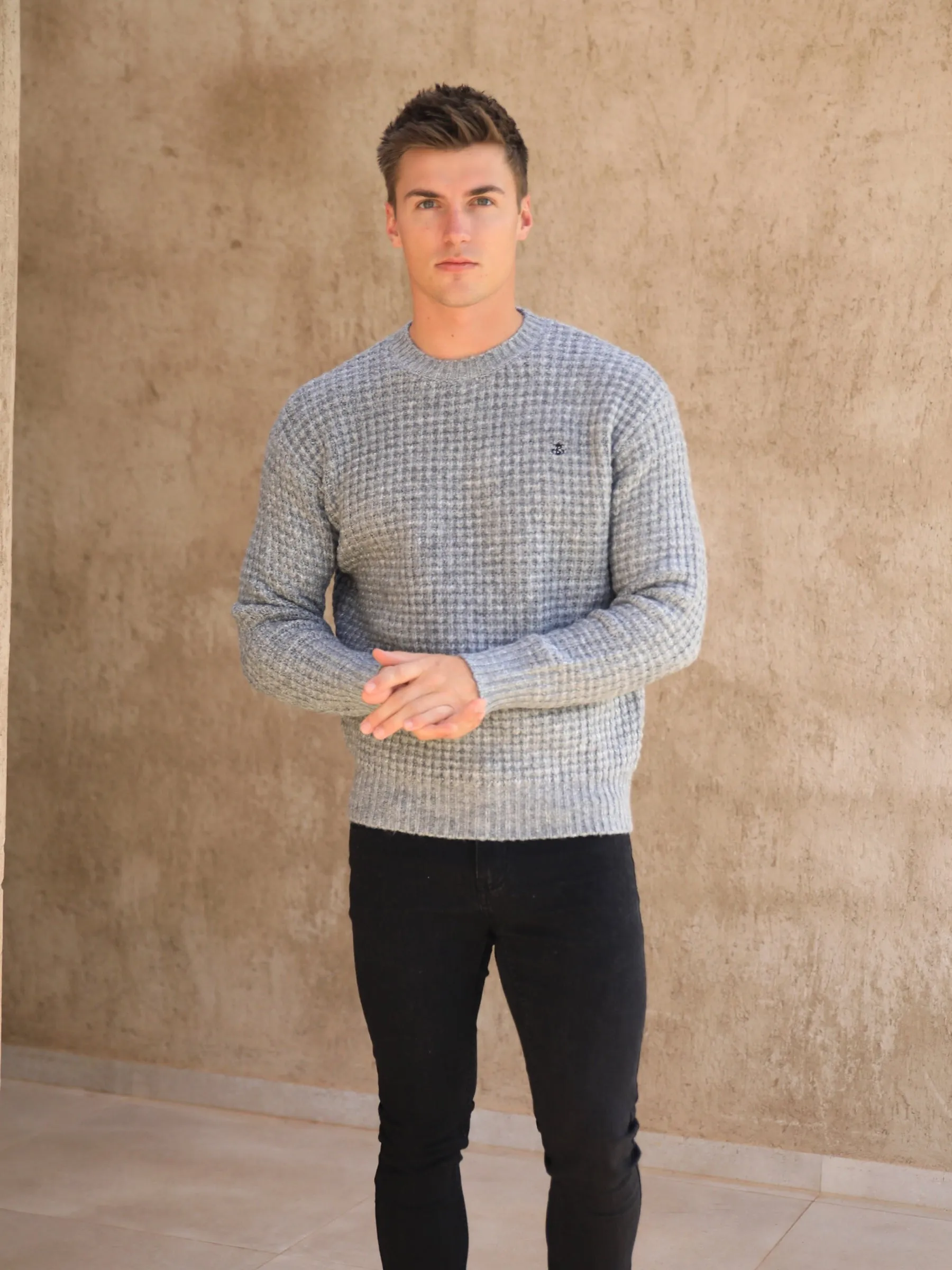 Burford Knit Jumper - Grey