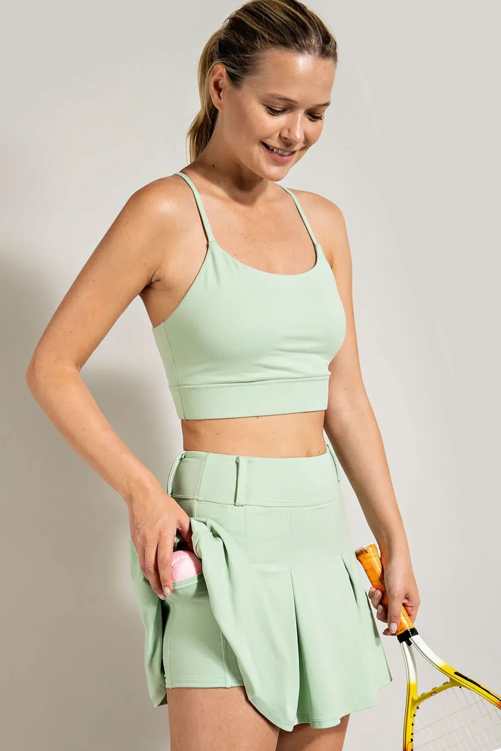 Butter Pleat Golf Skort