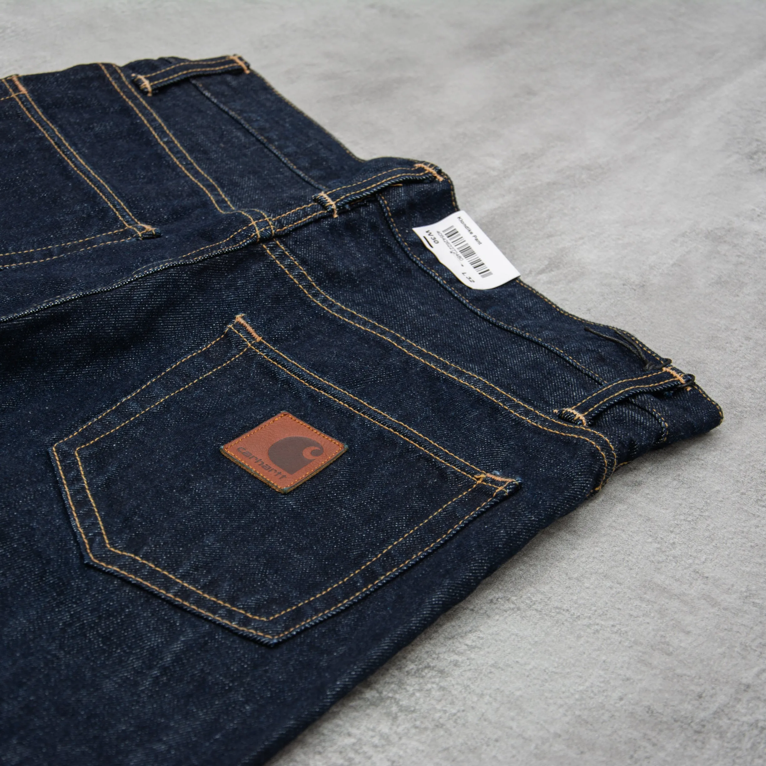 Carhartt WIP Klondike Pant Jeans - Blue Rinsed