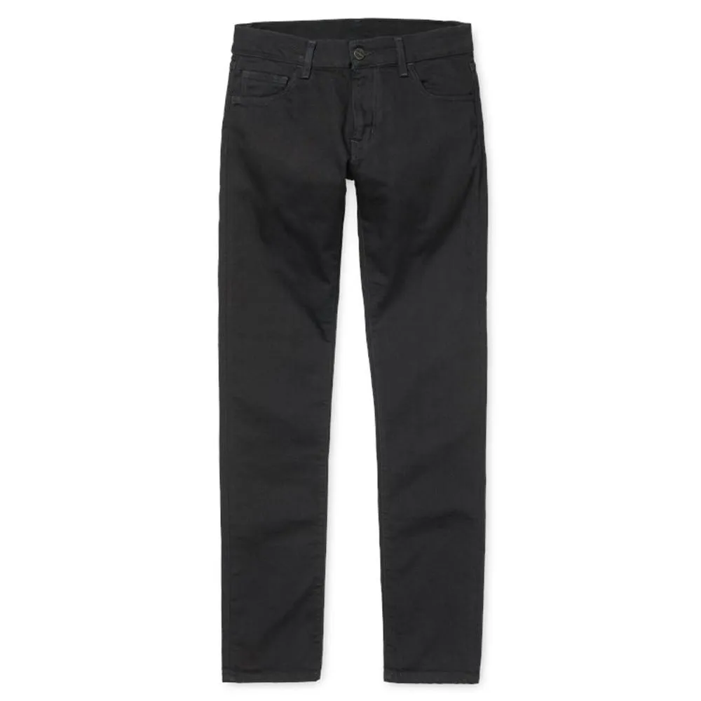 Carhartt WIP Rebel Pant Slim Fit Jeans - Black Rinsed Towner Denim