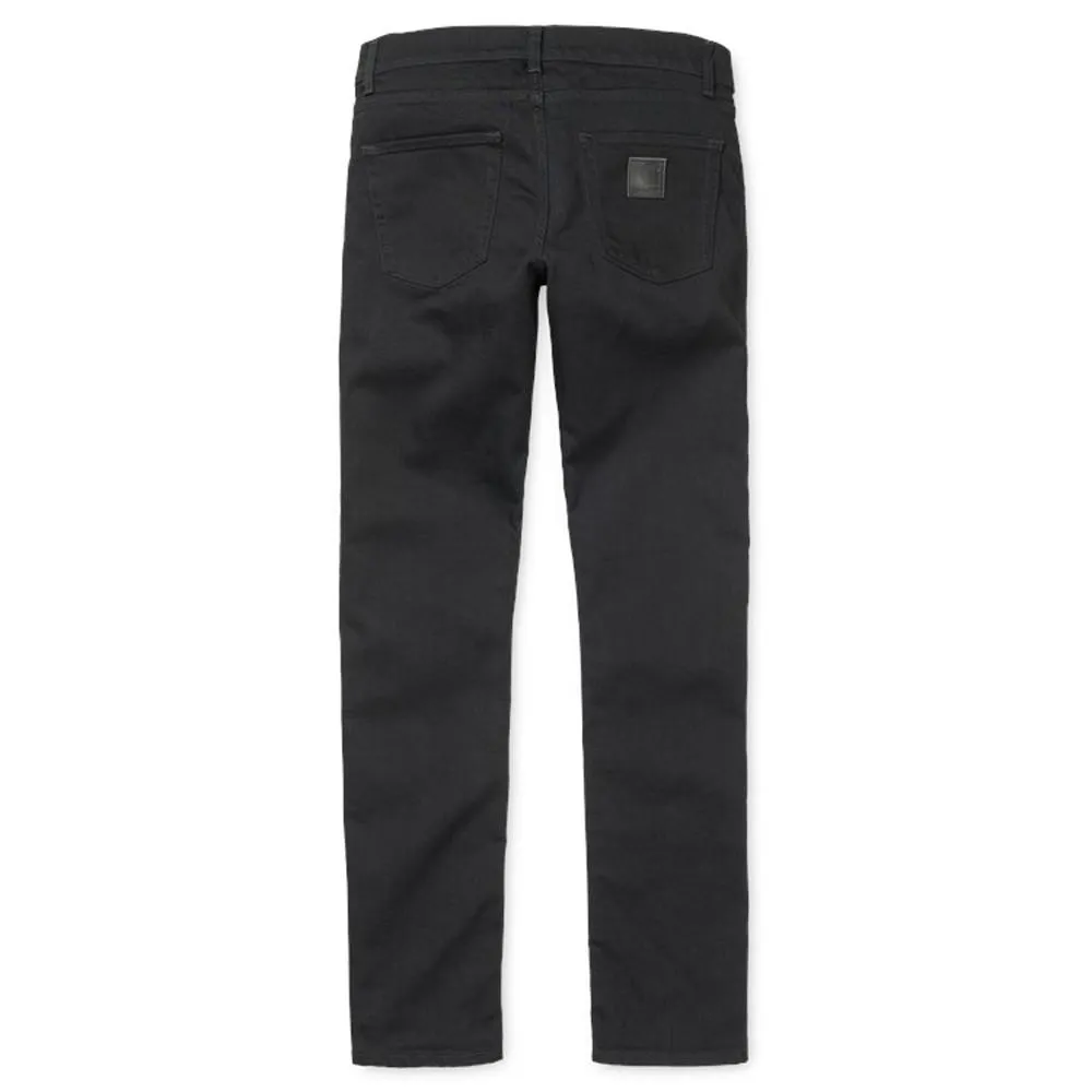 Carhartt WIP Rebel Pant Slim Fit Jeans - Black Rinsed Towner Denim