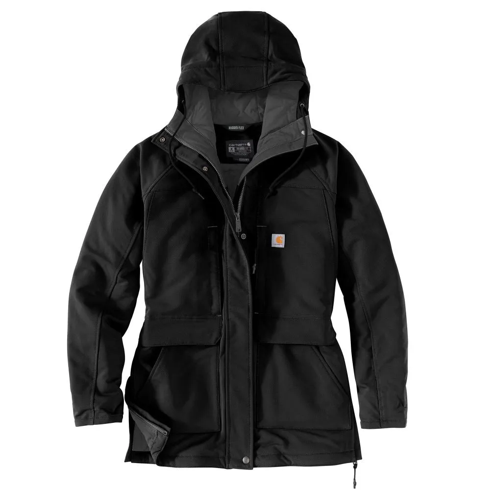 'Carhartt' Women's Super Dux™ Insulated Traditional Coat - Black