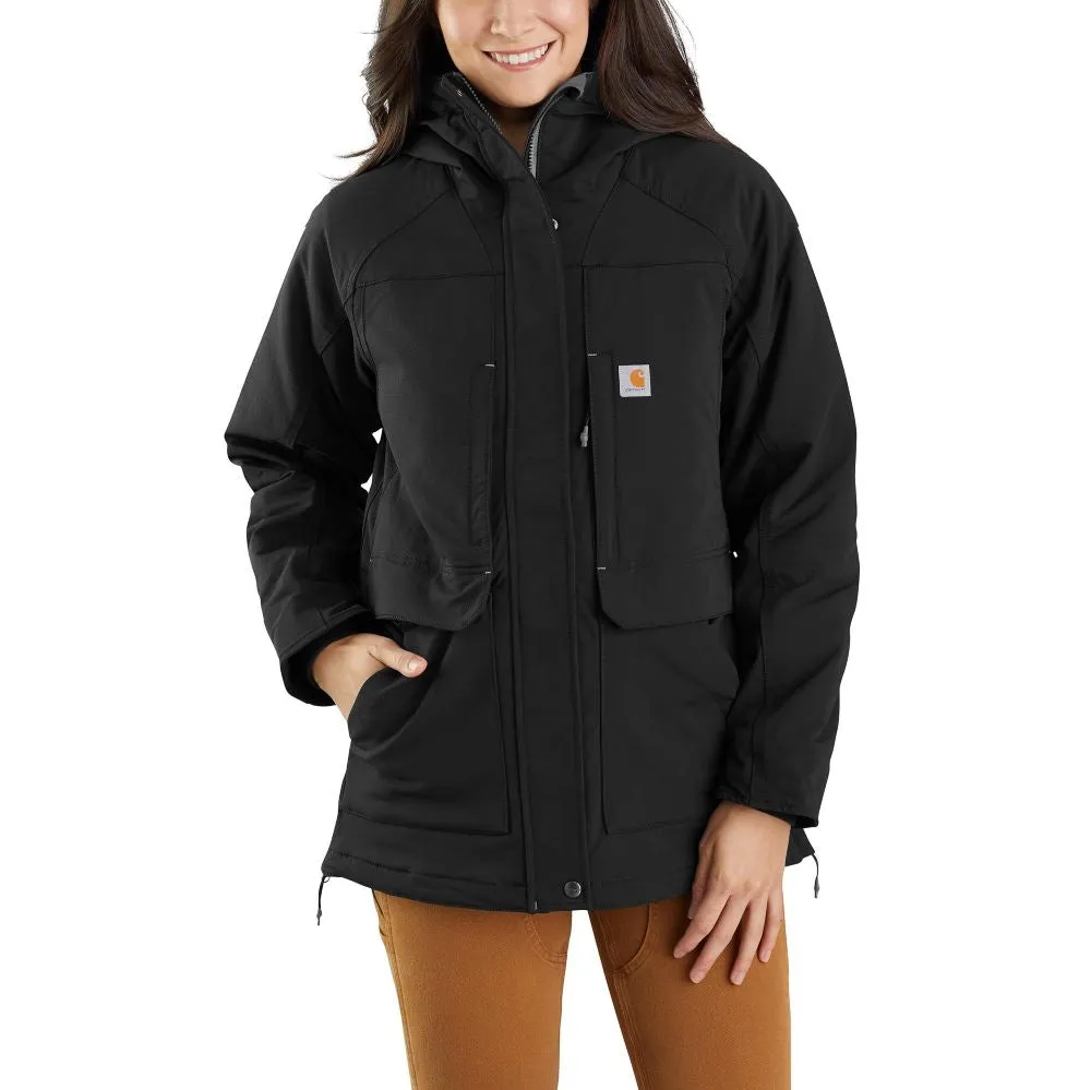 'Carhartt' Women's Super Dux™ Insulated Traditional Coat - Black