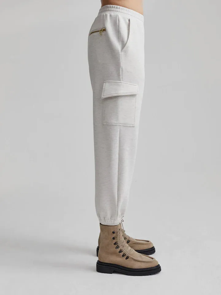 Clarice Pant in Ivory Marl