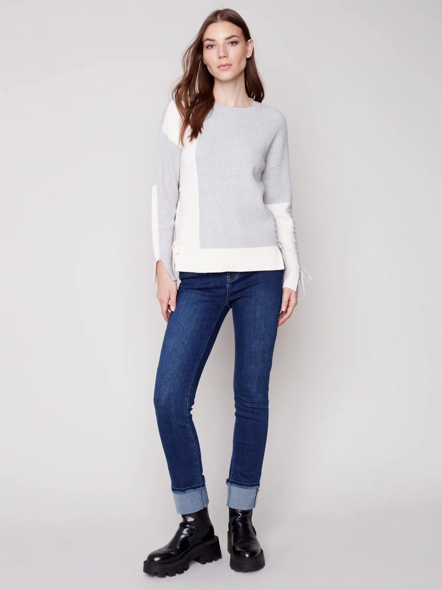 COLOUR BLOCK SWEATER