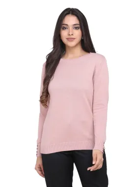 Cotton Pullover - Onion Pink