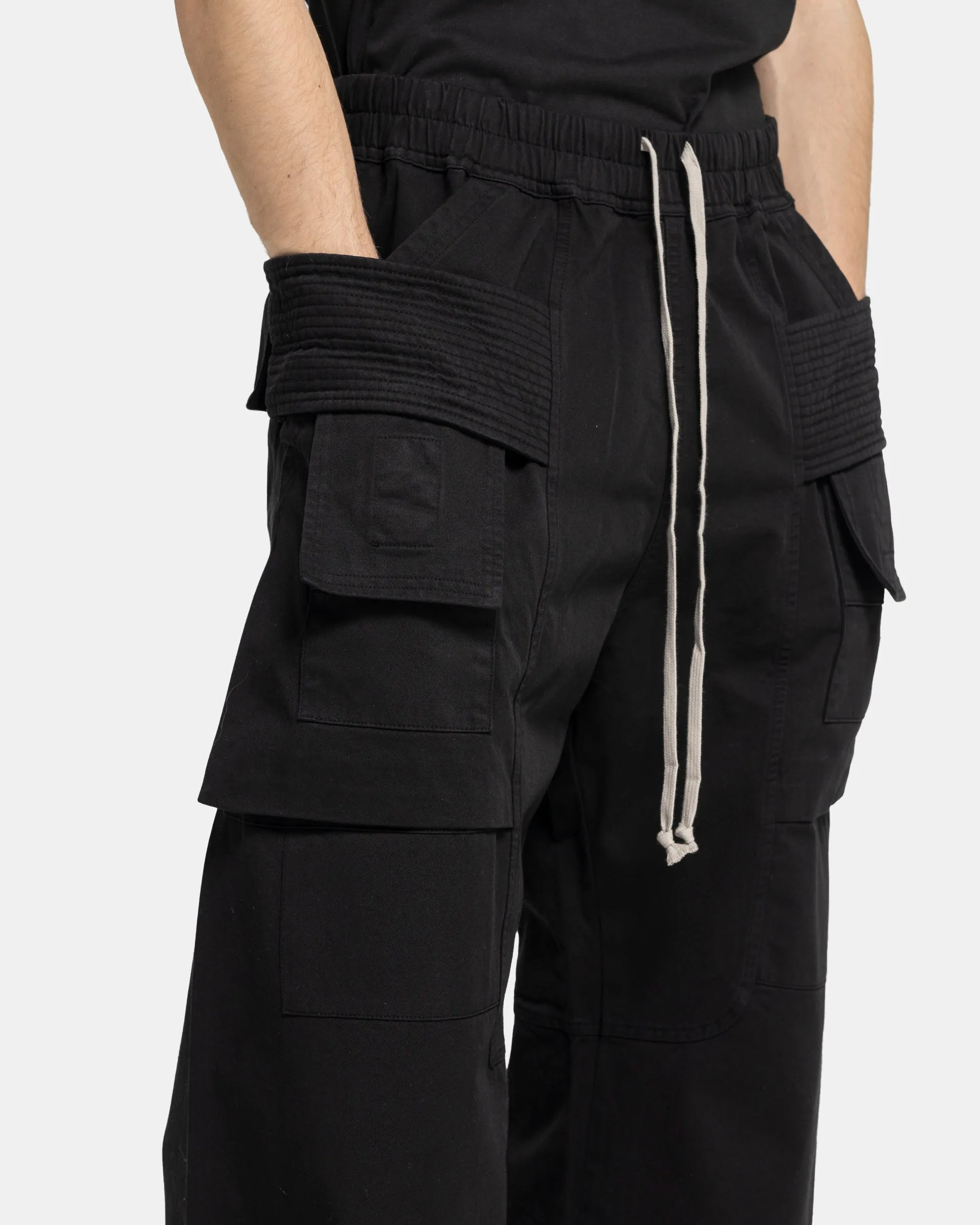 Creatch Cargo Pants in Black