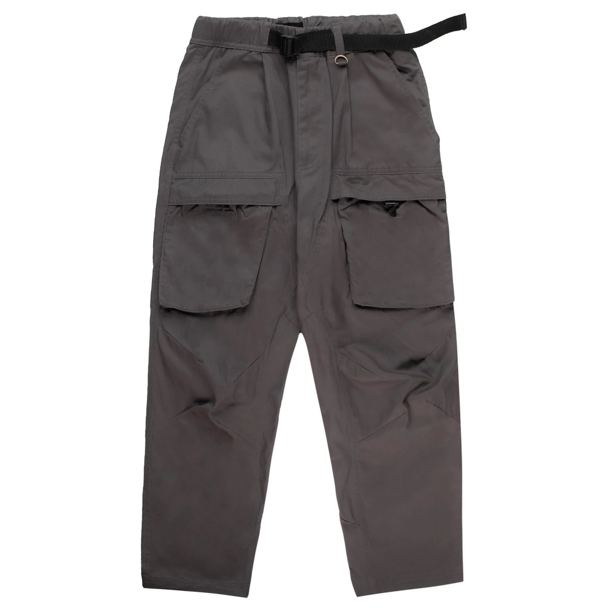 Cropped Belted Cargo Pants