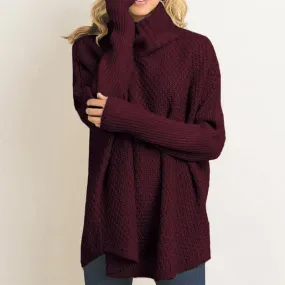 Cross-border Ladies Turtleneck Jumper