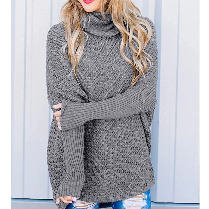 Cross-border Ladies Turtleneck Jumper