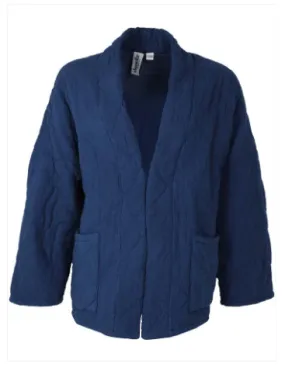 Danefae danekatrin quilt jacket deep blue