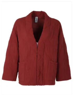 Danefae danekatrin quilt jacket swedish red