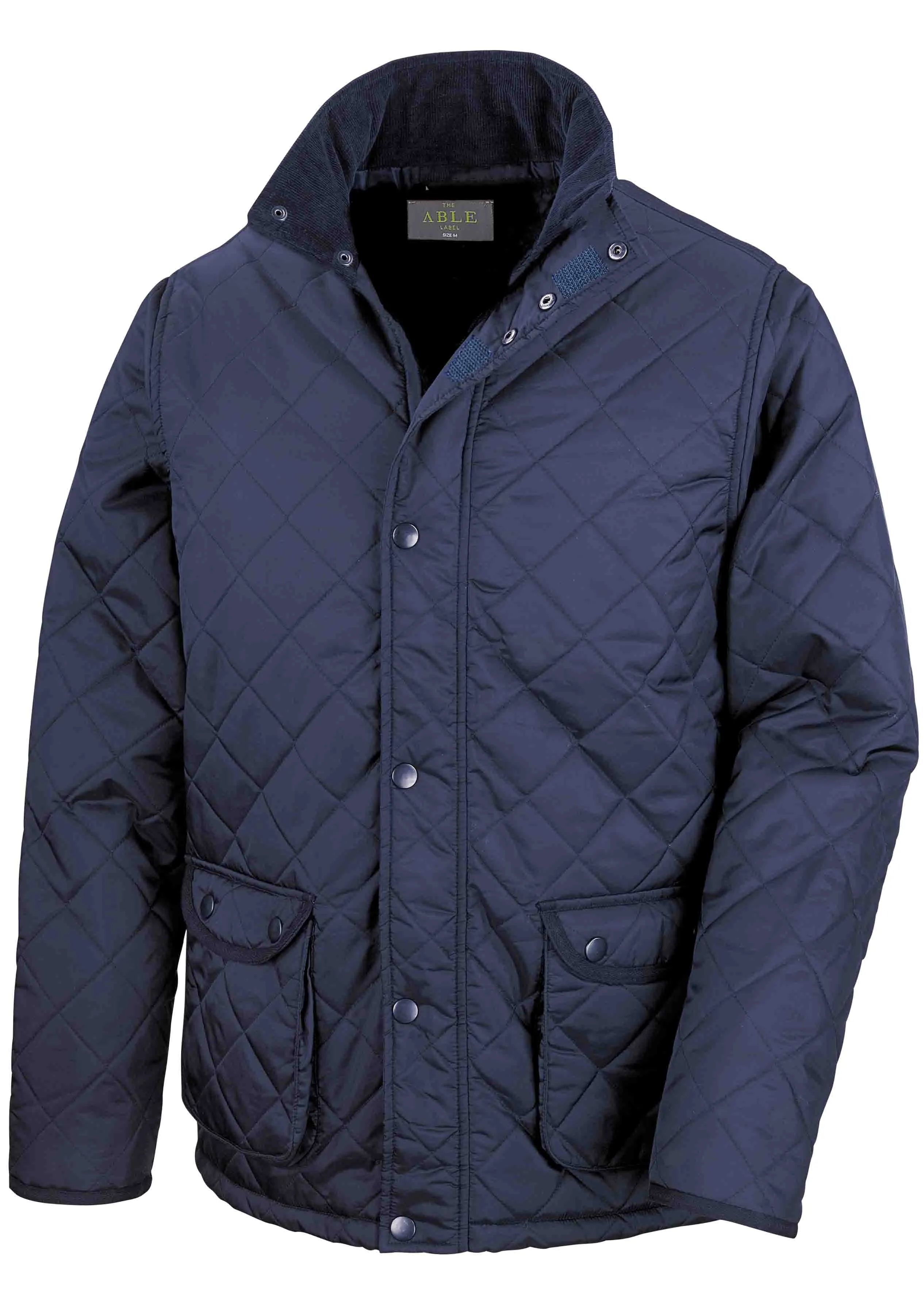 Daniel Diamond Quilted VELCRO® Brand Fastening Coat