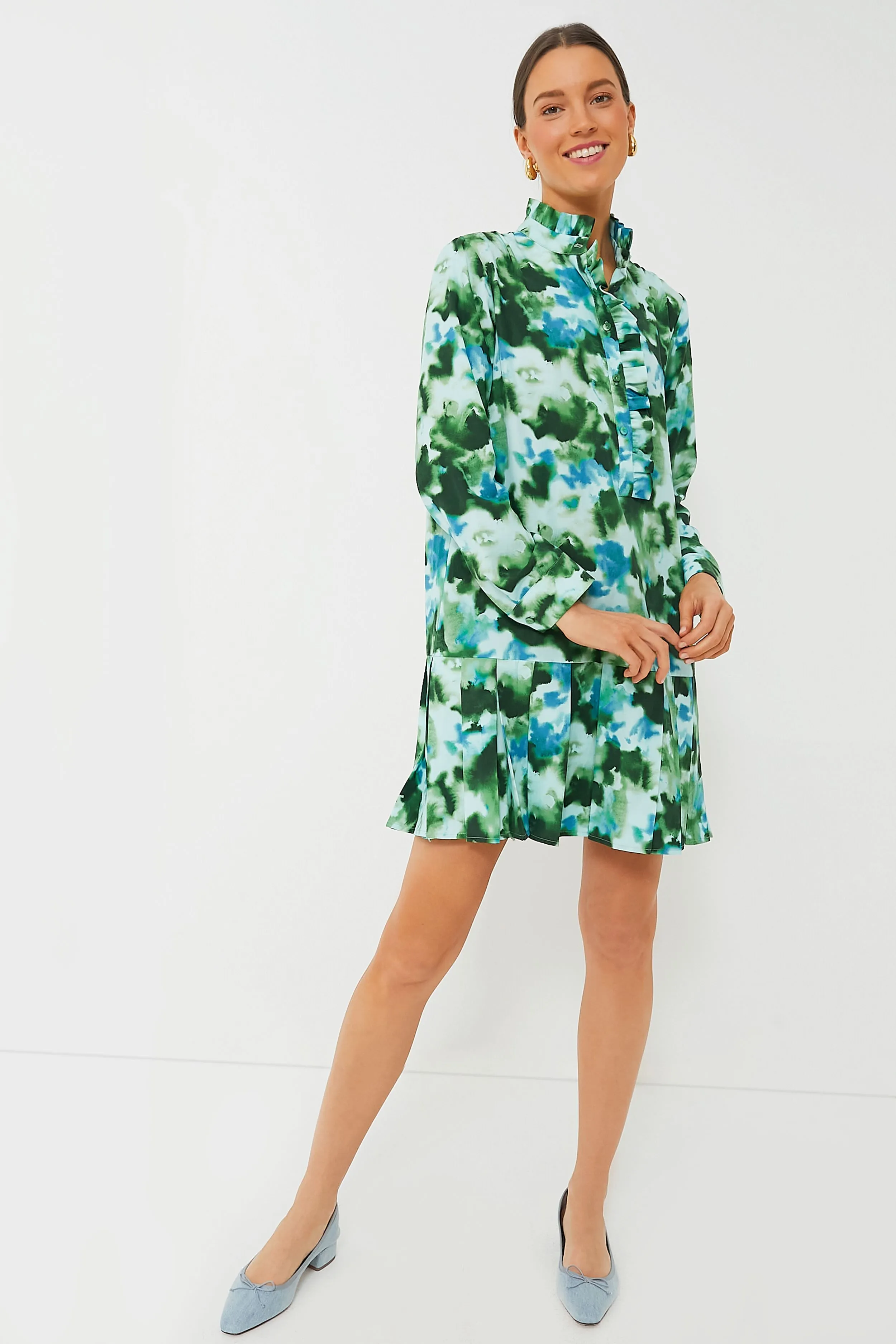 Deep Lagoon Tate Dress