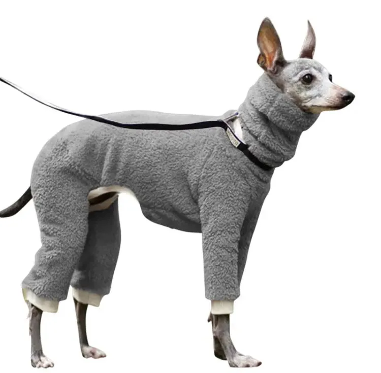 Dog Warm Winter Onesie Coat  Supersnug Turtleneck thick warm Fleece 5 sizes 7 Colours