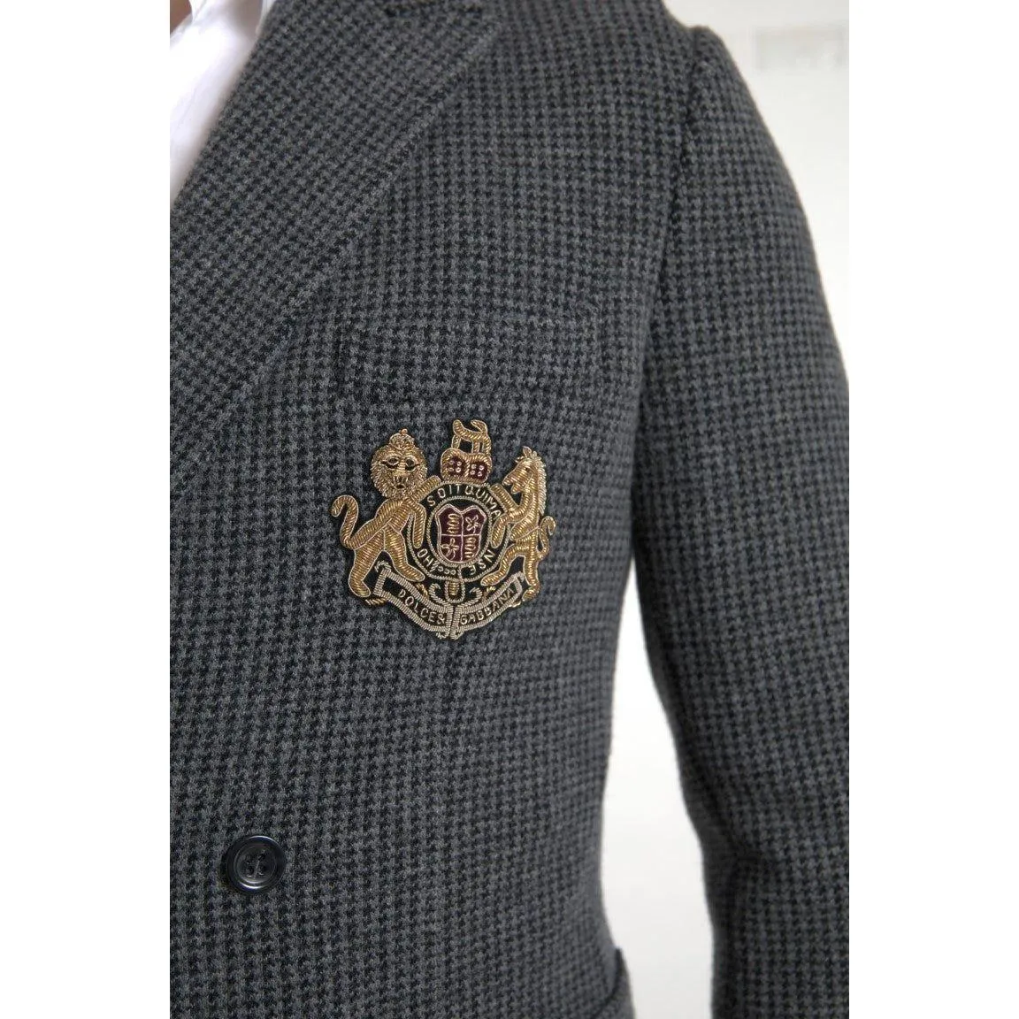 Dolce & Gabbana Elegant Slim Fit Cashmere Blazer