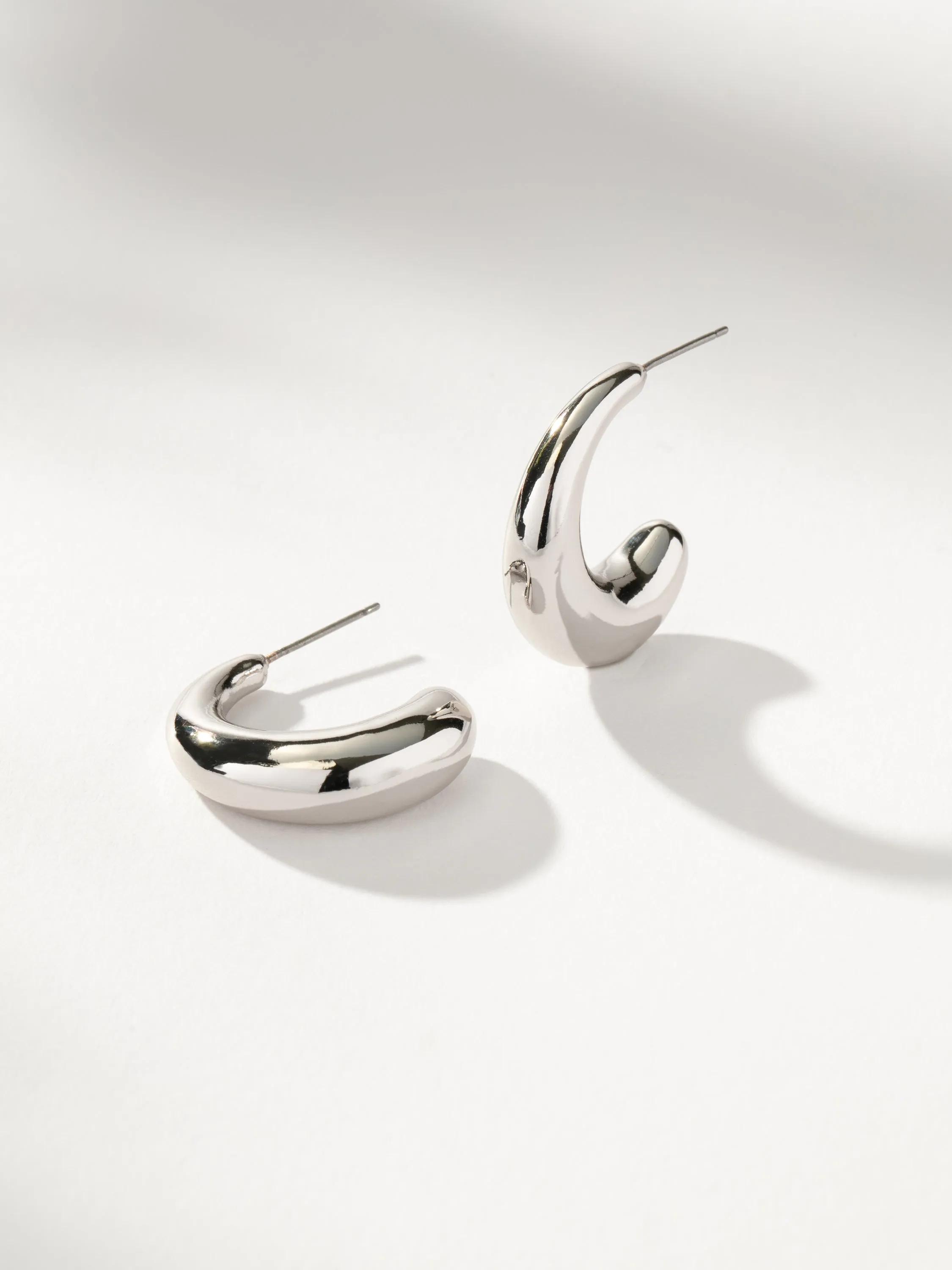 Dome Hoop Earrings