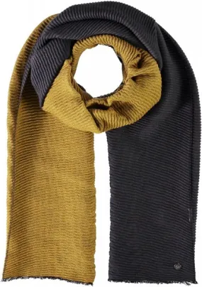 Double Face Plisse Scarf