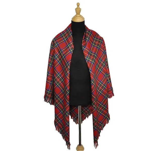 Dundas Modern Light Weight Tartan Shawl