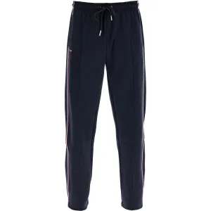 EDEN PARK contrast piping  cotton jersey joggers