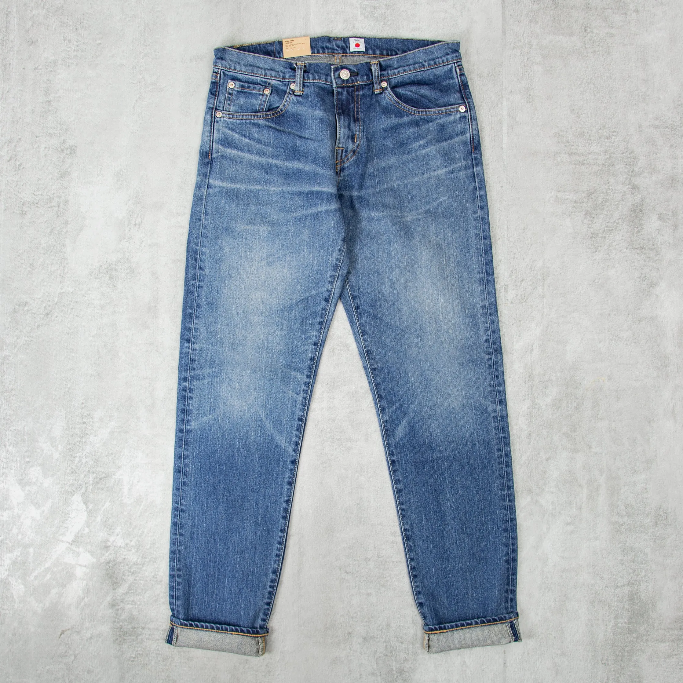 Edwin Regular Tapered Jeans Kaihara Stretch 01Y5 - Blue Light Used