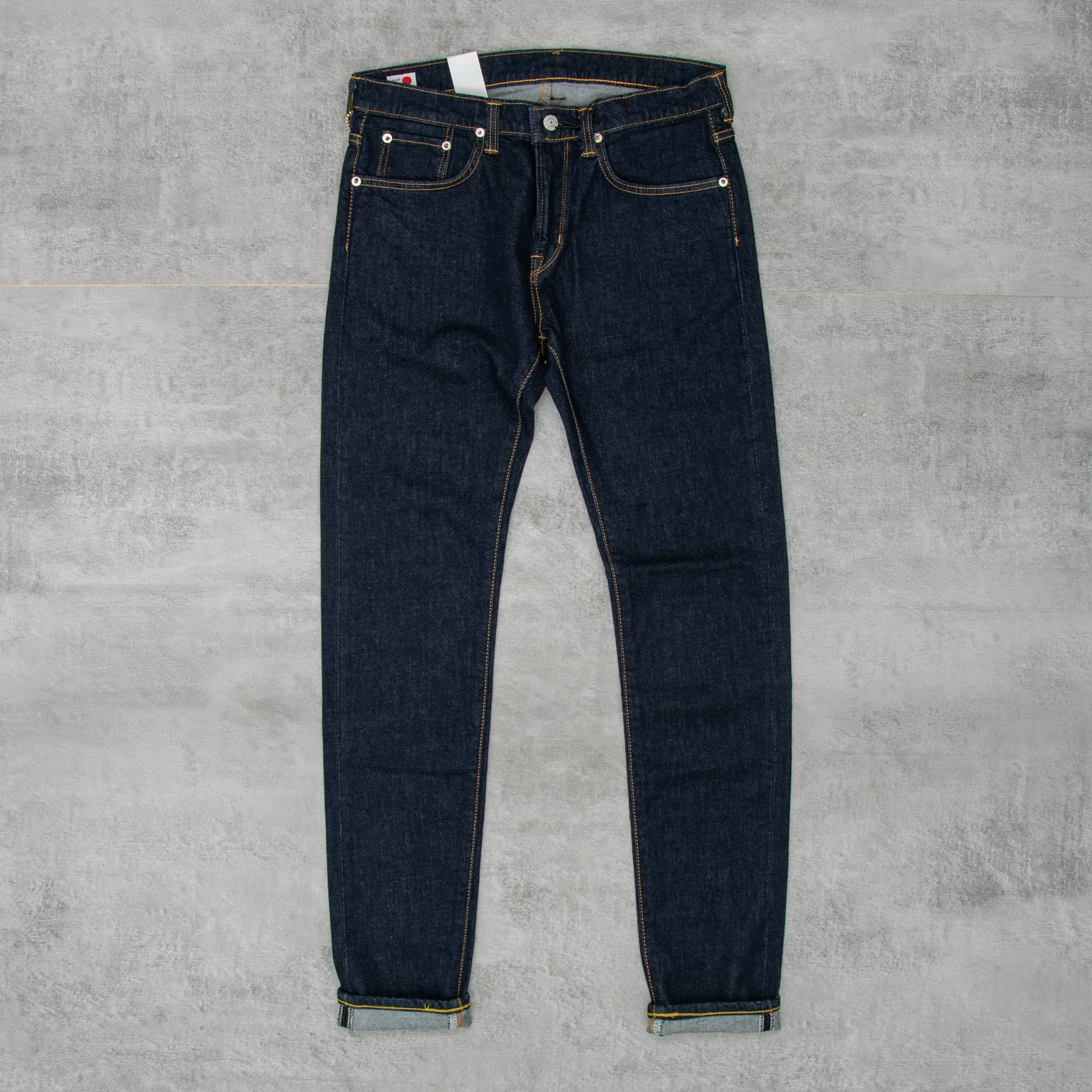 Edwin Slim Tapered Kaihara Organic Jean - Blue Rinsed