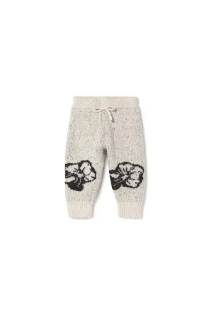 FLOWER TRICOT LEGGINGS-Flower tricot A