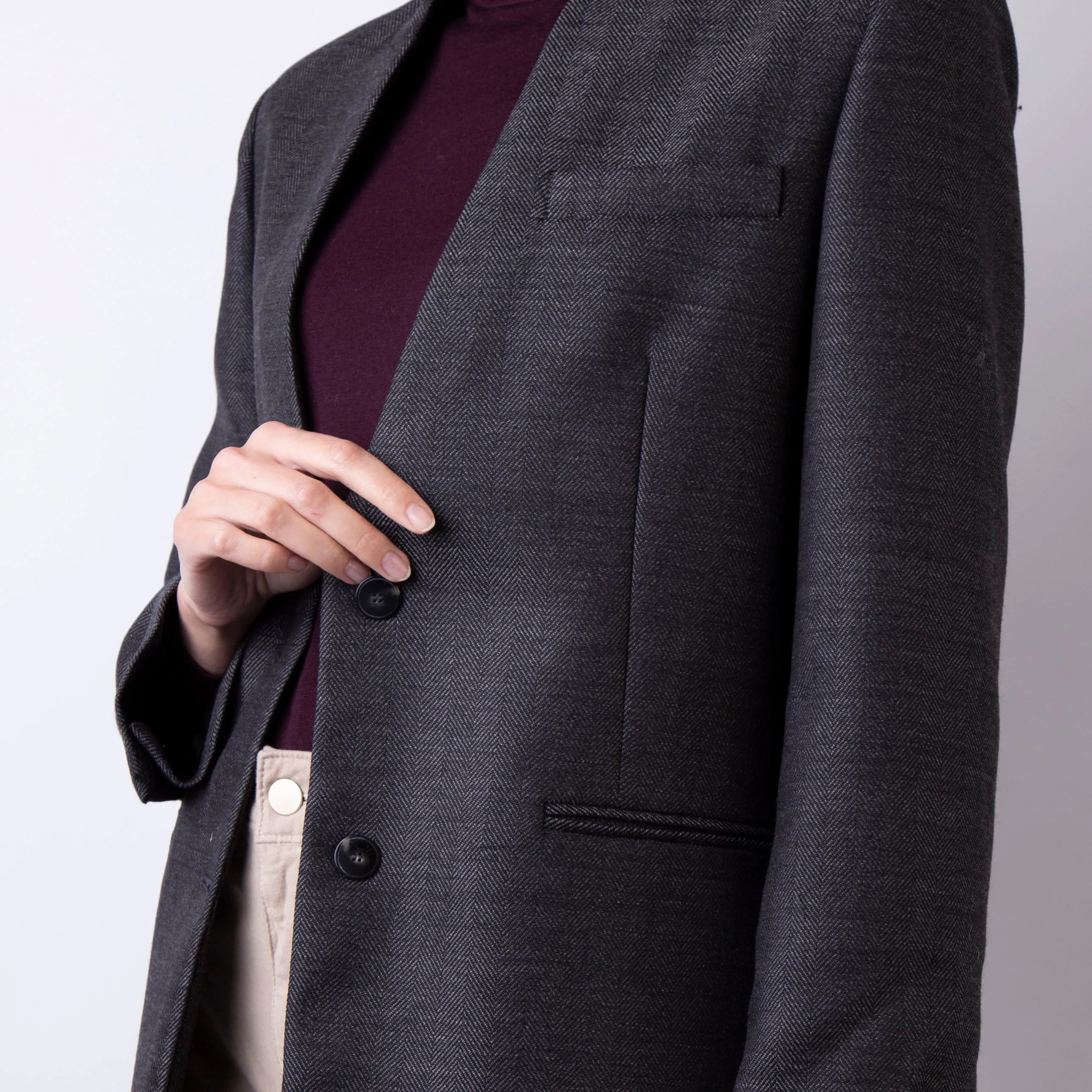 FORTE FORTE BLAZER 13223 7010 GREY