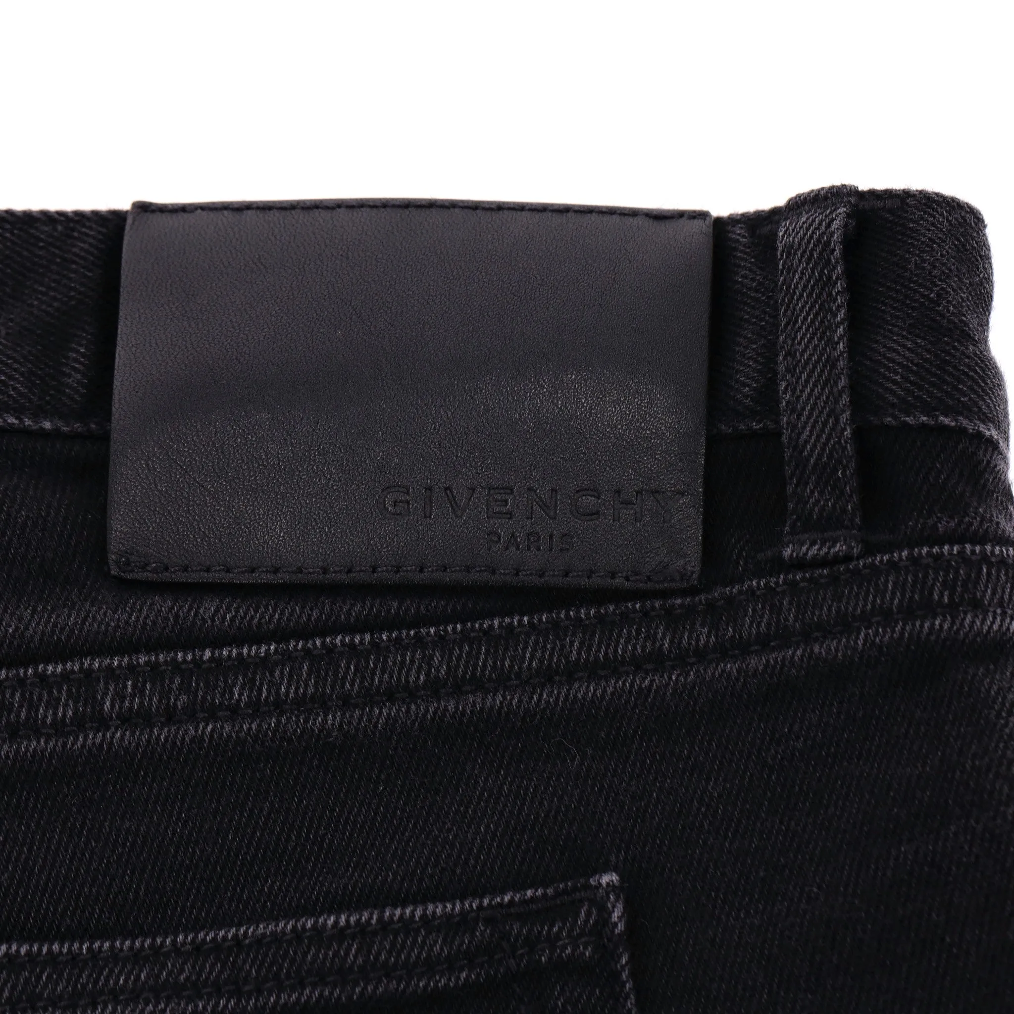 Givenchy Straight Leg Cotton Jeans. Size 34